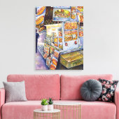 Buitengewone artistieke werkbelasting canvas afdruk (Insitu (Woonkamer))