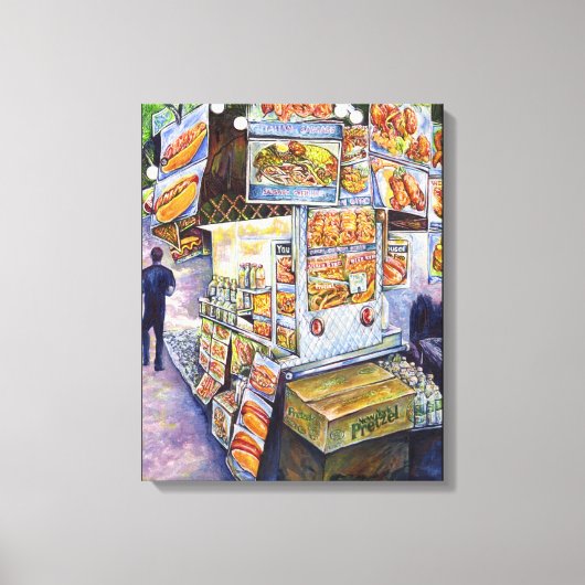 Buitengewone artistieke werkbelasting canvas afdruk (Voorkant)