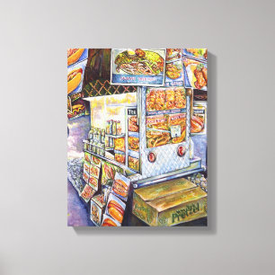 Buitengewone artistieke werkbelasting canvas afdruk