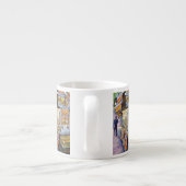 Buitengewone artistieke werkbelasting espresso kop (Achterkant)