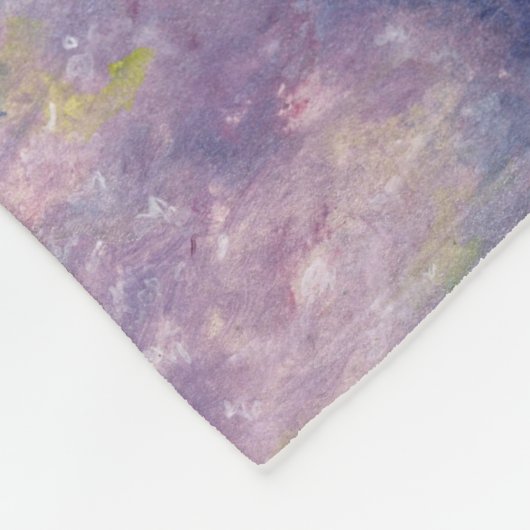 Buitengewone artistieke werkbelasting fleece deken (Hoek)