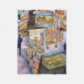 Buitengewone artistieke werkbelasting fleece deken (Voorkant)