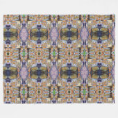 Buitengewone artistieke werkbelasting fleece deken (Voorkant (Horizontaal))