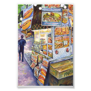 Buitengewone artistieke werkbelasting foto afdruk