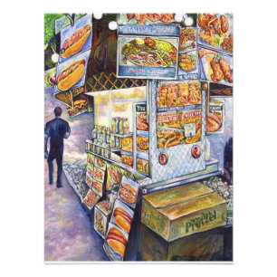 Buitengewone artistieke werkbelasting foto afdruk