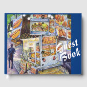 Buitengewone artistieke werkbelasting gastenboek (Voorkant)