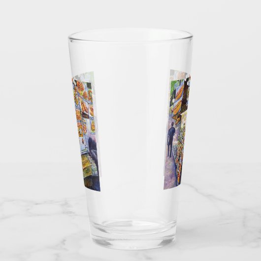 Buitengewone artistieke werkbelasting glas (Rechts)