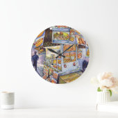 Buitengewone artistieke werkbelasting grote klok (Huis)