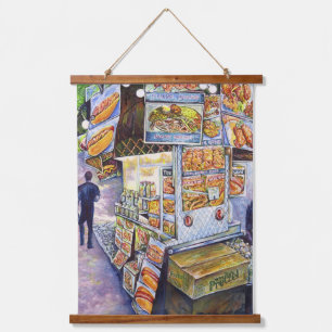 Buitengewone artistieke werkbelasting hangend wandkleed