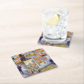 Buitengewone artistieke werkbelasting kartonnen onderzetters (Insitu)