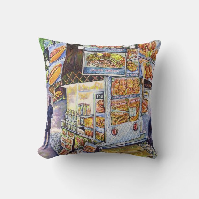 Buitengewone artistieke werkbelasting kussen (Voorkant)