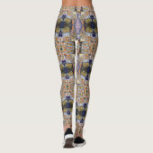 Buitengewone artistieke werkbelasting leggings (Achterkant)