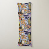 Buitengewone artistieke werkbelasting lichaamskussen (Voorkant Verticaal)