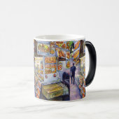 Buitengewone artistieke werkbelasting magische mok (Voorkant rechts)