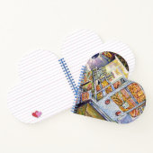 Buitengewone artistieke werkbelasting notitieboek (Binnen)