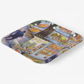 Buitengewone artistieke werkbelasting papieren bordje (Gebogen)