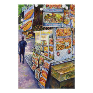 Buitengewone artistieke werkbelasting perfect poster