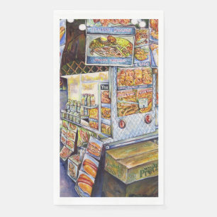 Buitengewone artistieke werkbelasting servet