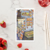 Buitengewone artistieke werkbelasting servet (Insitu)