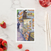 Buitengewone artistieke werkbelasting servet (Insitu)