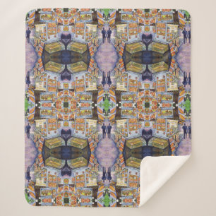 Buitengewone artistieke werkbelasting sherpa deken