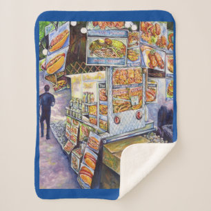 Buitengewone artistieke werkbelasting sherpa deken