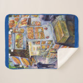 Buitengewone artistieke werkbelasting sherpa deken (Voorkant (horizontaal))