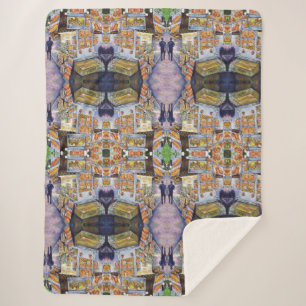 Buitengewone artistieke werkbelasting sherpa deken