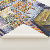 Buitengewone artistieke werkbelasting sherpa deken (3/4)