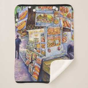 Buitengewone artistieke werkbelasting sherpa deken