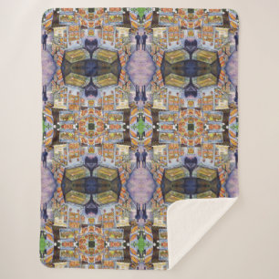 Buitengewone artistieke werkbelasting sherpa deken