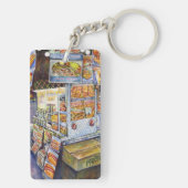 Buitengewone artistieke werkbelasting sleutelhanger (achterkant)