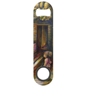 Buitengewone artistieke werkbelasting speed flessenopener