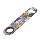 Buitengewone artistieke werkbelasting speed flessenopener (Achterkant Gekanteld)