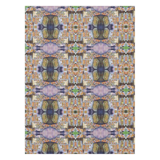 Buitengewone artistieke werkbelasting tafelkleed (Voorkant)