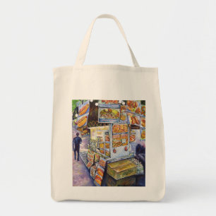 Buitengewone artistieke werkbelasting tote bag
