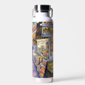 Buitengewone artistieke werkbelasting waterfles (Voorkant)