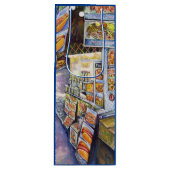 Buitengewone artistieke werkbelasting wijn cadeautas (Voorkant)