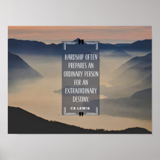 Buitengewone bestemming poster