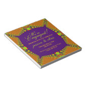 BUITENGEWONE BUITENGEBIED Verloving Notitieblok (Schuin)