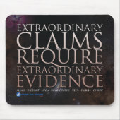 Buitengewone claims Mouspad Muismat (Voorkant)