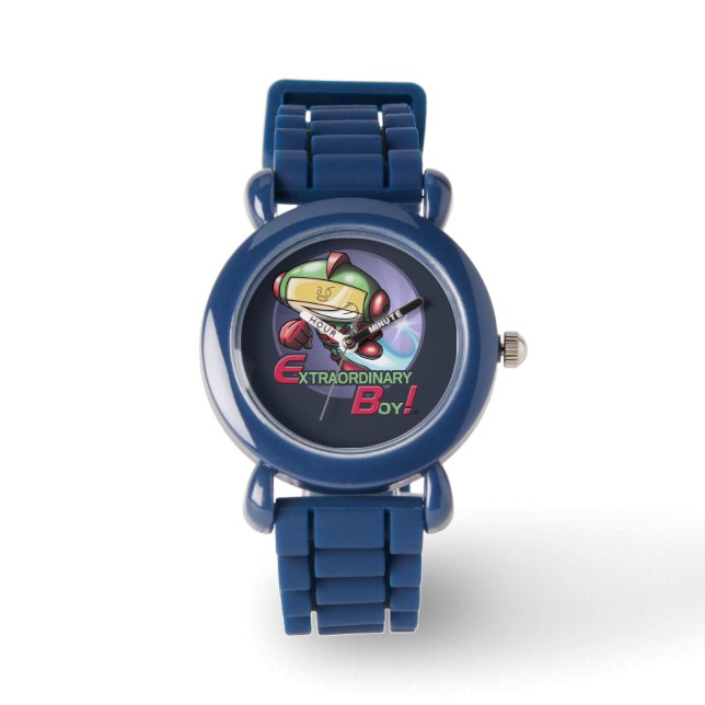 Buitengewone jongen! Volgen Horloge (Voorkant)