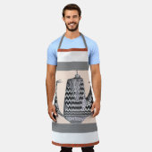 Buitengewone koffiepot Kitchen Craft Chef Schort (Gedragen)