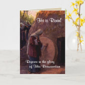 Buitengewone Mary Magdalene & het Lege Graf van Kaart (Gele Bloem)