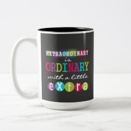 Buitengewone Mok van het bord van het Citaat van d