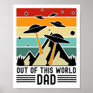 Buitengewone papa, Alien Vaderdag Poster