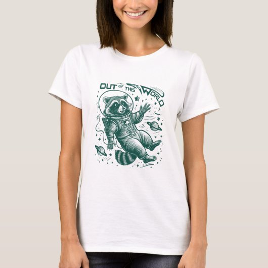 Buitengewone Ruimtewasbeer T-shirt (Voorkant)