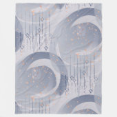 Buitengewoon Abstract Deco Vormen Patroon 1 Fleece Deken (Voorkant)