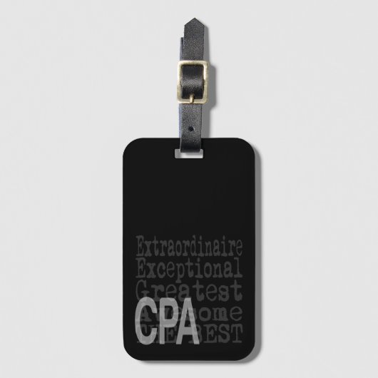 buitengewoon Bagagelabel van de CPA (Voorkant (verticaal))