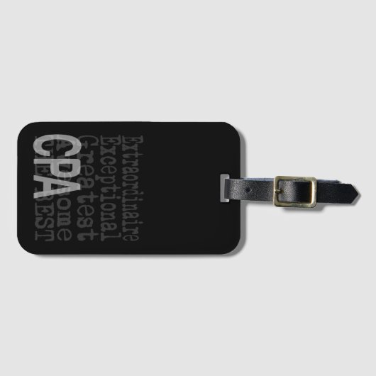 buitengewoon Bagagelabel van de CPA (Voorkant (horizontaal))